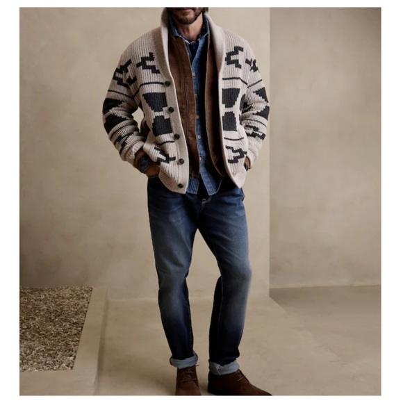 Banana Republic Factory Mens athletic fit Jeans Dark Wash - Picture 6 of 9